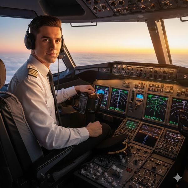 Estudiante de Piloto Civil